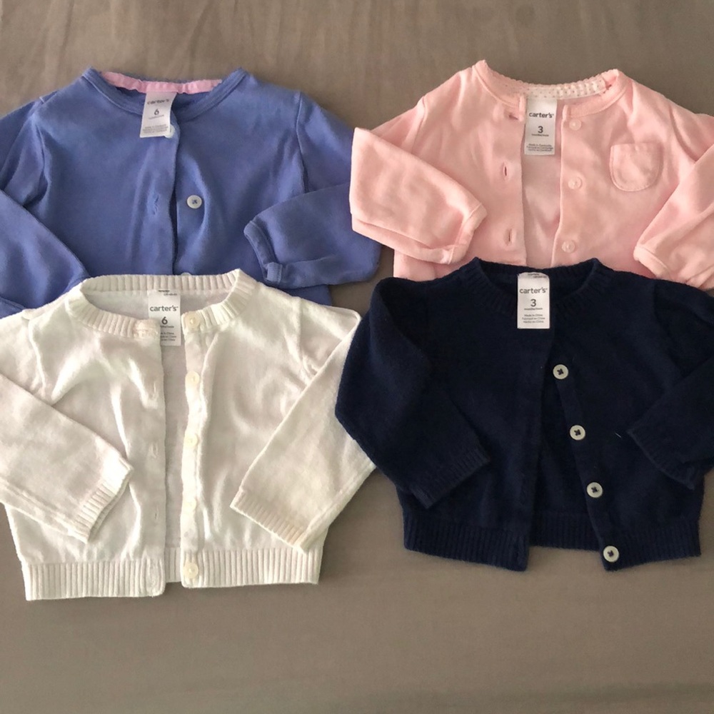 Carter’s cardigan bundle